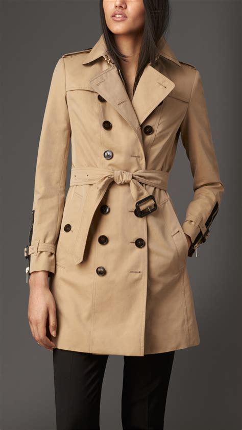 burberry zip trench coat